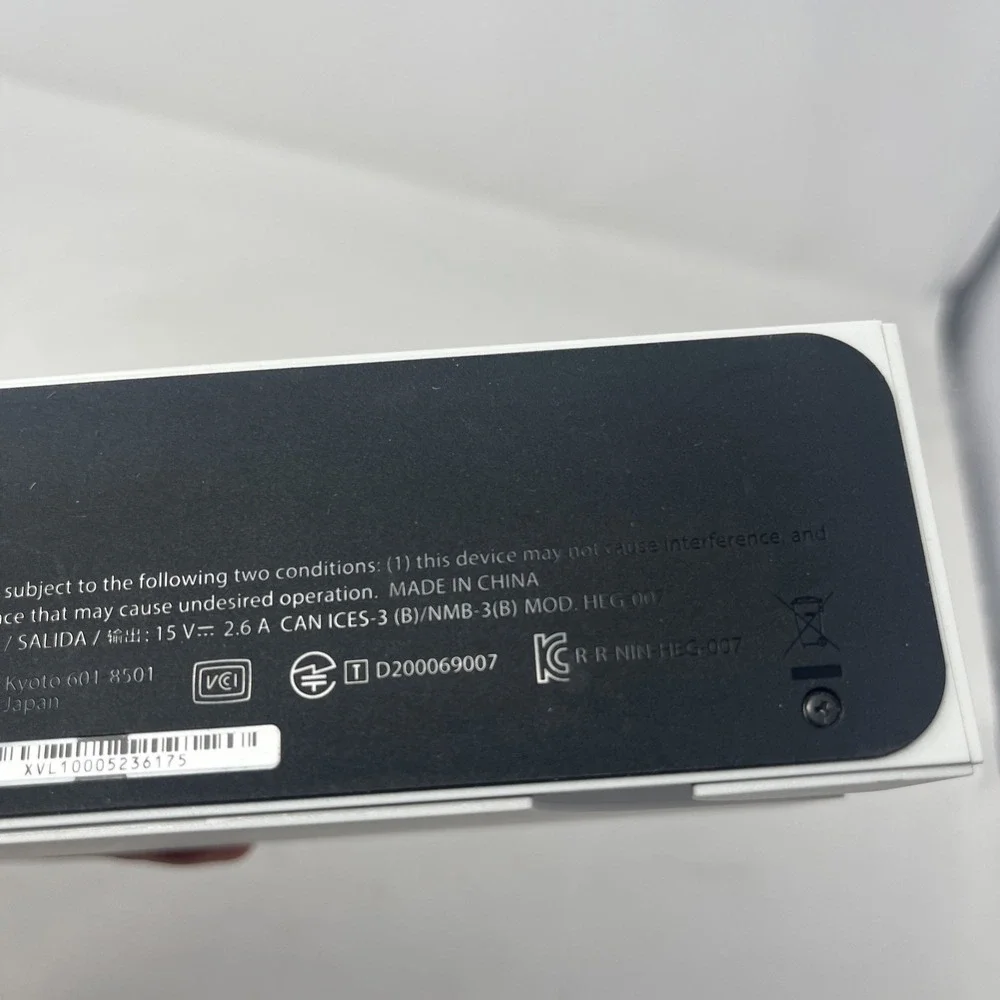 Official Nintendo Switch OLED Charging Dock Only (HEG-007) OEM - Original White